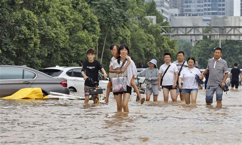 Update Record Floods Kill 33 In Henan With 8 Missing As Nationwide Support Pours In Global