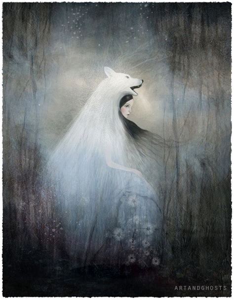 Wolf Princess Limited Edition Art Print X Fairytale Art Art Surreal Art