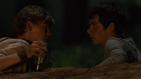 The Maze Runner Newt And Thomas