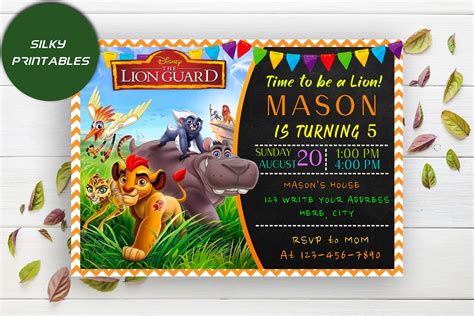 Editable Lion King Birthday Instant Download Createpartylabels