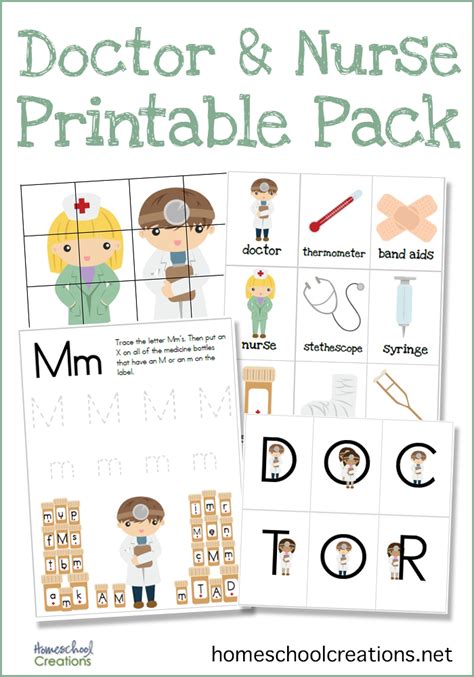 Well Be Working On Our Doctor And Nurse Preschool Pack Soon So Ill