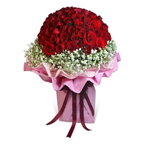 50 Red Roses Bouquet Online T And Flowers