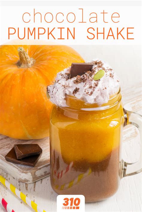 Chocolate Pumpkin Shake Recipe Pumpkin Shake Recipe 310 Shake