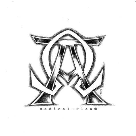 Alpha Symbol Tattoo