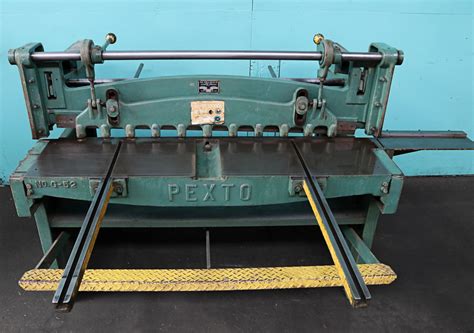 Pexto 52 X 16 Gauge Heavy Duty Gap Foot Shear Norman Machine Tool