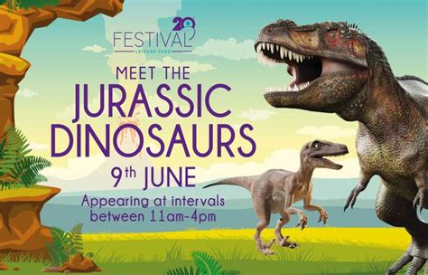 Meet The Jurassic Dinosaurs Basildon Festival Leisure Park