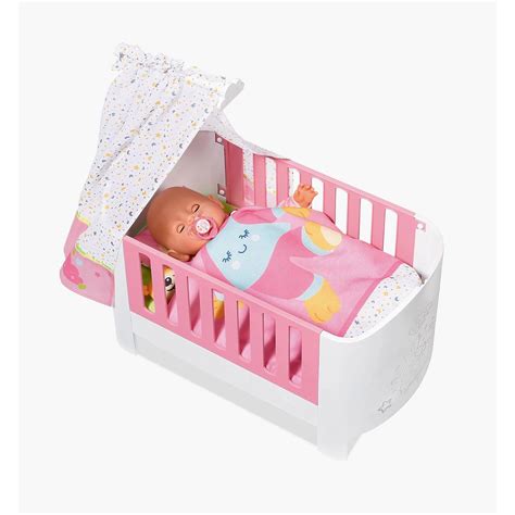 Baby Born 827420 Magic Bed Heaven Dolls Bed With Bedding Ebay