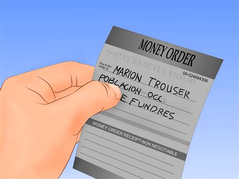 Enter the recipient's name in the pay to the order of line. How to Fill Out a Money Order: 8 Steps (with Pictures) - wikiHow