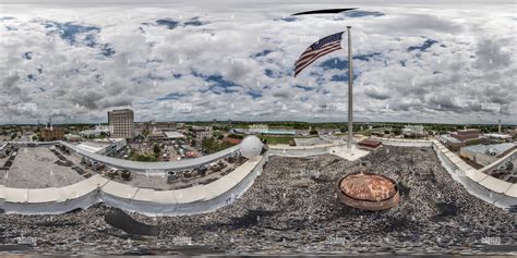 360° View Of Downtown Alexandria La From Commercial Building 2014