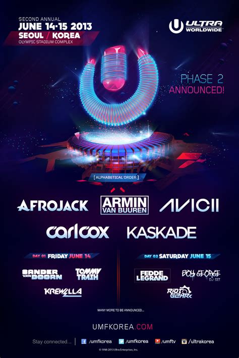 Ultra Korea 2013 Announces Phase One Lineup Complex
