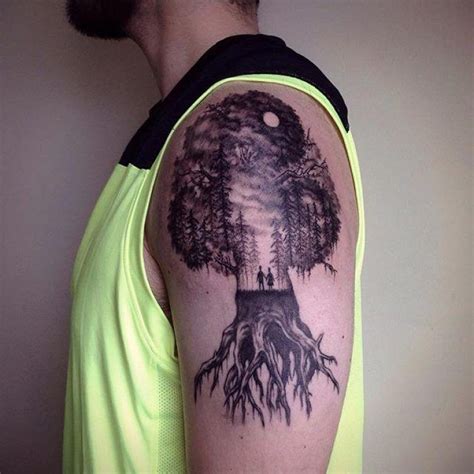 65 Tatuagens de Árvores Impressionantes e Inspiradoras Grandfather