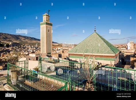 Famous Al Qarawiyyin Mosque And University In Heart Of Historic