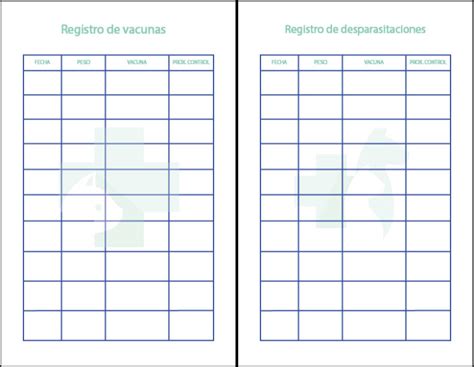 Pack Veterinario 10 Recetarios 100 Carnet Veterinaro 100 Tarjetas