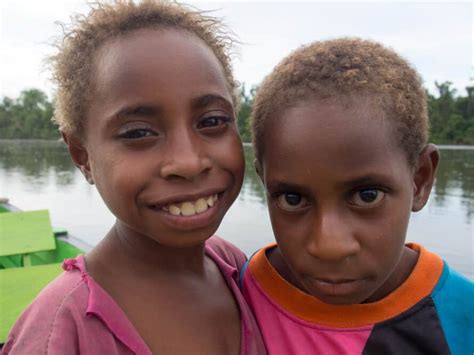 Do Black People With Blonde Hair Exist Meet The Melanesians