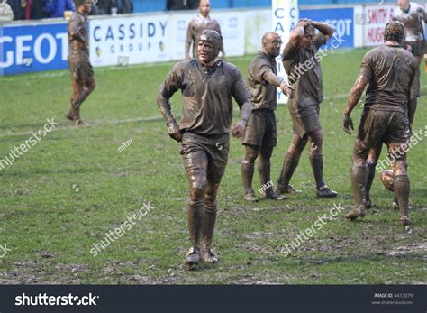 Muddy Rugby Players Stock Photo 4413079 Shutterstock