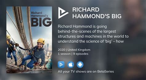 Where To Watch Richard Hammond S BIG TV Series Streaming Online