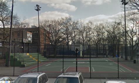 Harlems Legendary Basketball Court Basketball Park Outdoor