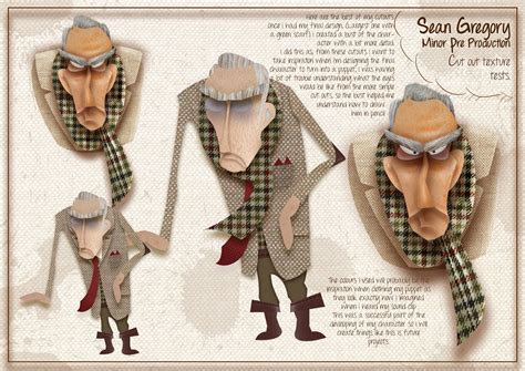 Sean Gregory Animation Character Project