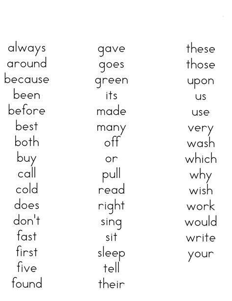 Guide Words 2nd Grade