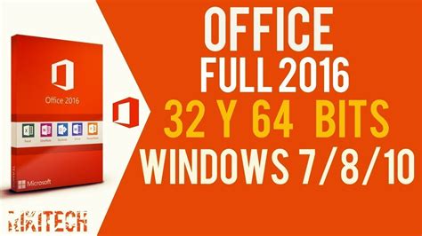 Descargar Office 2016 Full Espanol Activador Windows 10 8 Youtube