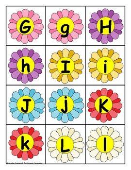 See more ideas about flower alphabet, alphabet, lettering alphabet. Spring Themed Letter Recognition Centers | Letter ...