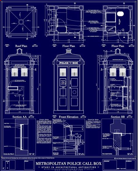 Blueprint Of The Tardis Tardis Doctor Who Tardis Doctor Who Art