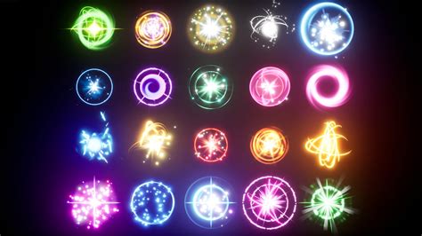 Glowing Orbs Pack In Visual Effects Ue Marketplace