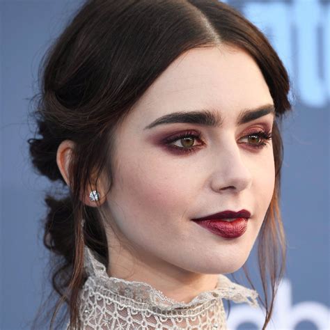 Image Result For Lily Collins Lily Collins Makeup Vampire Makeup