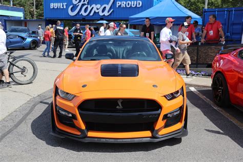 2020 Mustang Shelby Gt500 At Woodward In Twister Orange