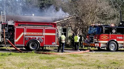 Emergency Crews Put Out House Fire In West Ashley