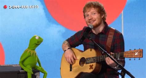 Ed Sheeran Duets With Kermit The Frog Heart