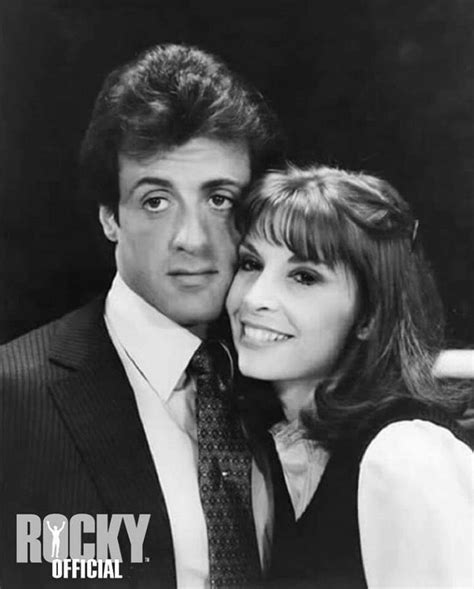 Silvester Stallone Rocky Balboa And Wife Rocky Balboa Rocky And Adrian