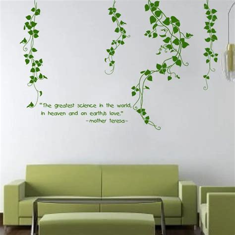 Kids Room Flower Vine Wall Sticker Removable Art Vinyl Wall Decals