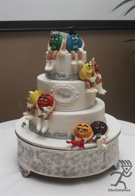 Mandm Wedding Cake