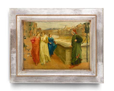 Dante And Beatrice By Henry Holiday Fine Art Wall Print Etsy