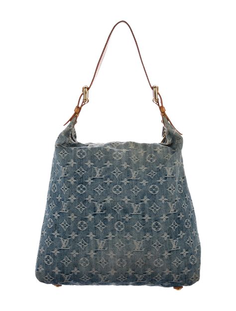 Louis Vuitton Monogram Denim Baggy Gm Handbags Lou304159 The Realreal