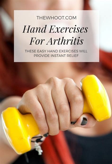 Hand Exercises For Instant Relief Of Arthritis Video The Whoot In