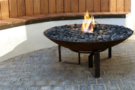 First of all, it's much more convenient it terms of the ease of starting and maintaining the flame, as it protects the flame from the strong wind and even precipitation. Chiminea Clay Fire Pit | Fire Pit Design Ideas