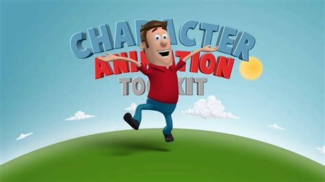 3d Character Animation Toolkit After Effects Template Youtube