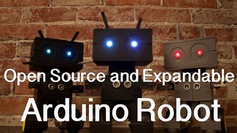 3d Printed Open Source Robot With Arduino Youtube