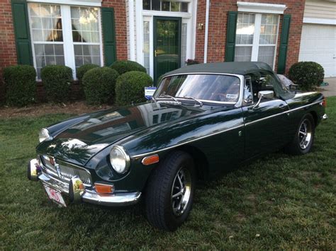 1972 Classic Mgb Roadster Convertible 4 Cylinder 16787 Miles 4 Speed