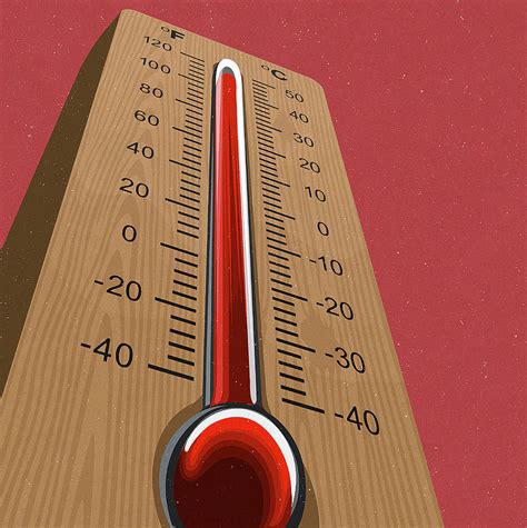 Thermometer At High Temperature Photograph By Ikon Ikon Images Fine