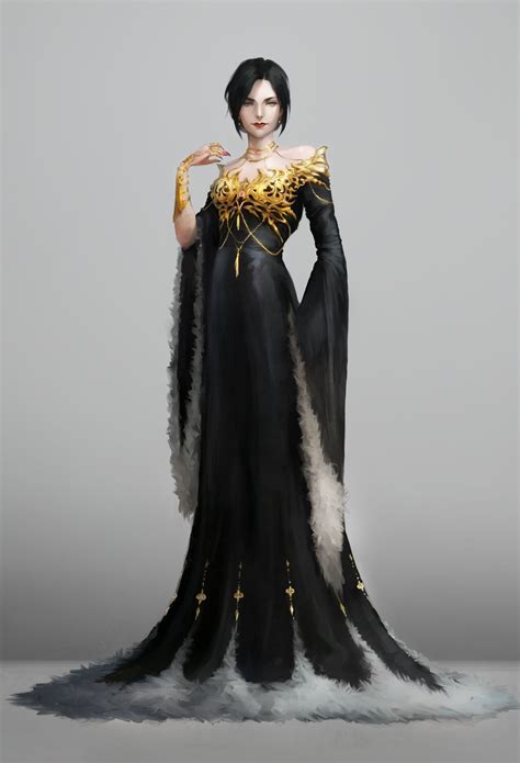 By Aizelkon On Deviantart Fantasy Fashion Fantasy Dress Designer Dresses