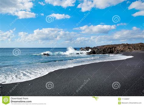 Beautiful Landscape Of Lanzarote Island Stock Image Image Of Islands