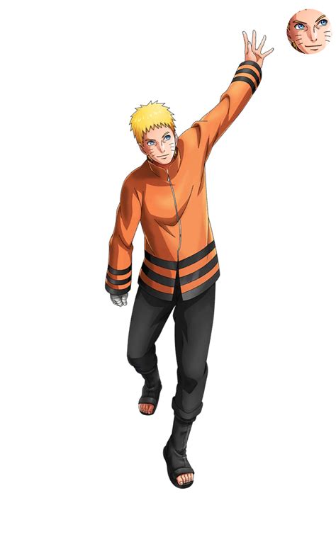 Naruto 7th Hokage Render 2 Nxb Ninja Voltage By