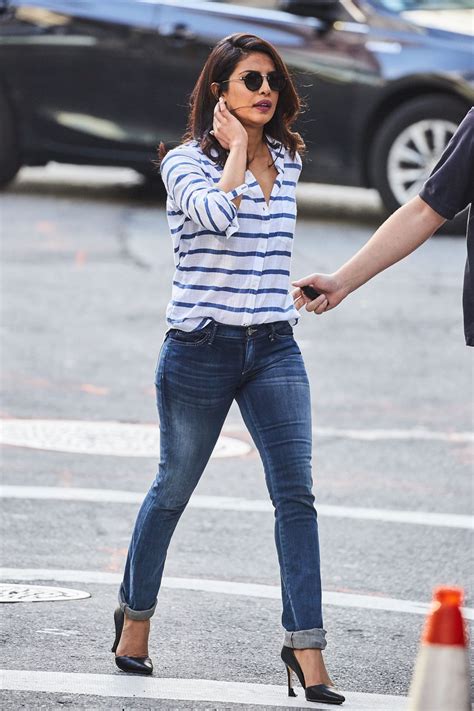 Priyanka Chopra In Jeans Out In New York 08162016 Hawtcelebs