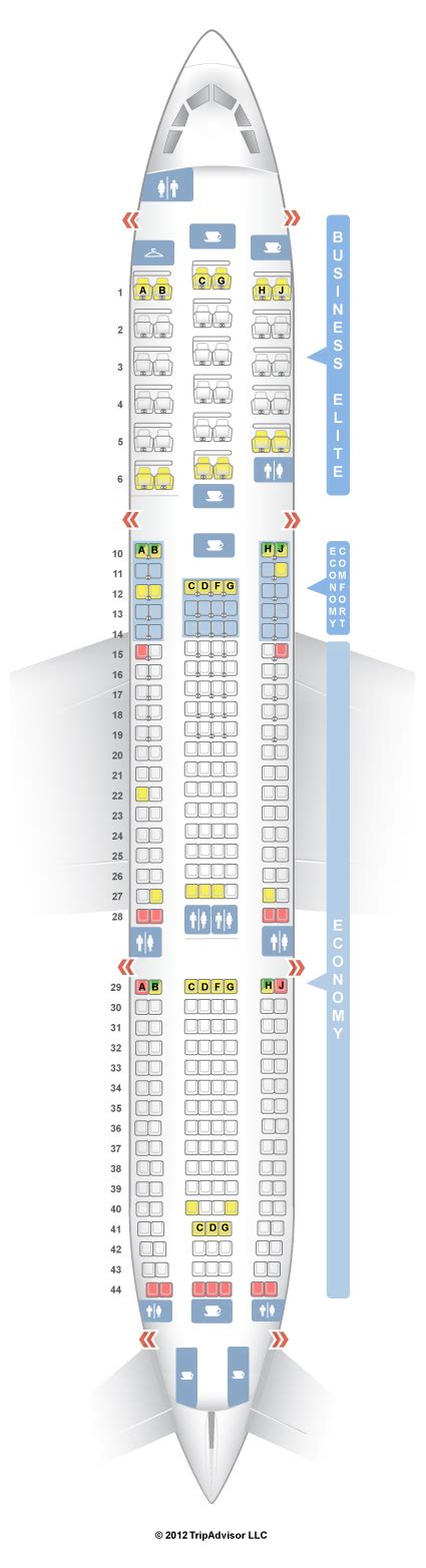 Delta Airbus A330 Seating Map Images And Photos Finder