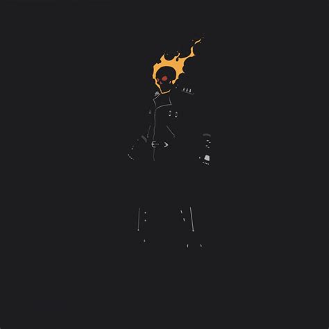 2048x2048 Ghost Rider Minimalism Ipad Air Hd 4k Wallpapers Images