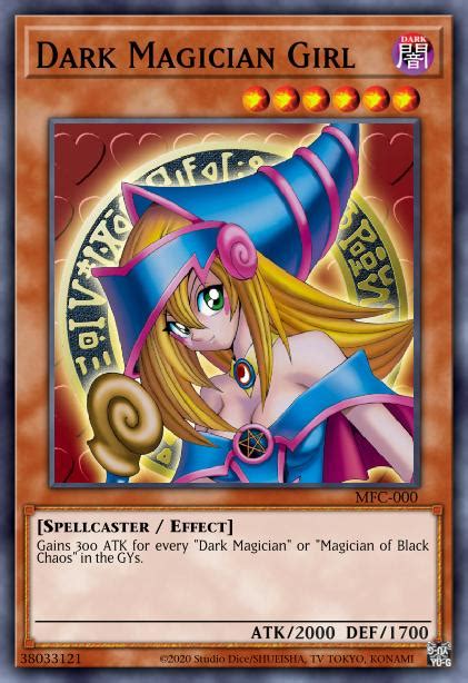 Dark Magician Girl Card Information Yu Gi Oh Database