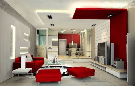 Classy Red And White Interior Designs Interior Vogue